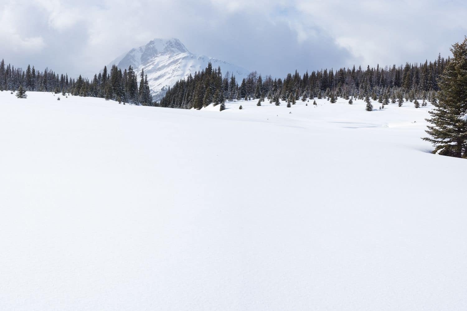 Chester Lake in winter