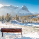 winter hikes canmore