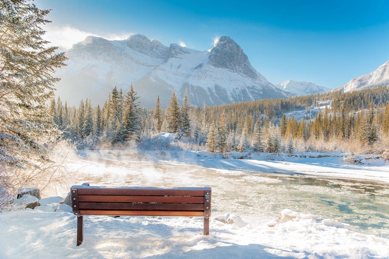 winter hikes canmore