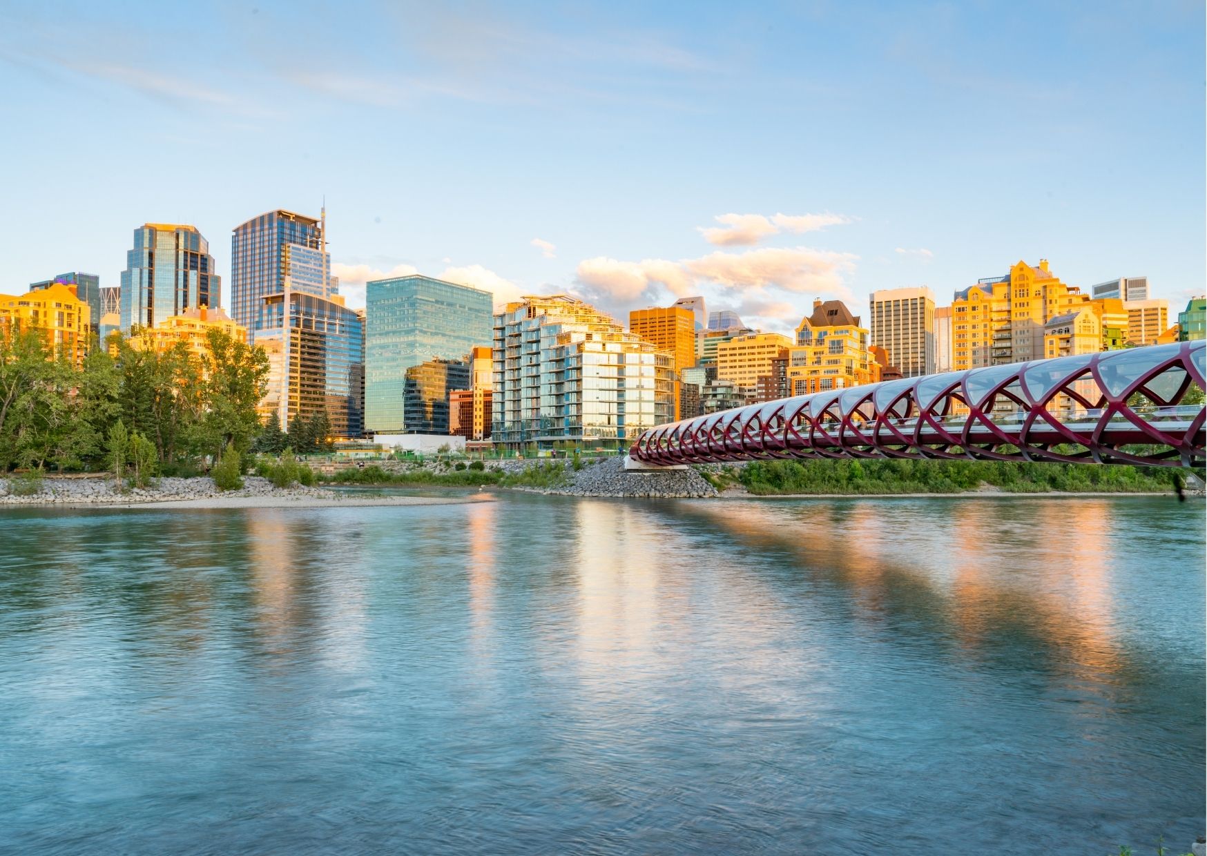 Calgary Along The Bow River