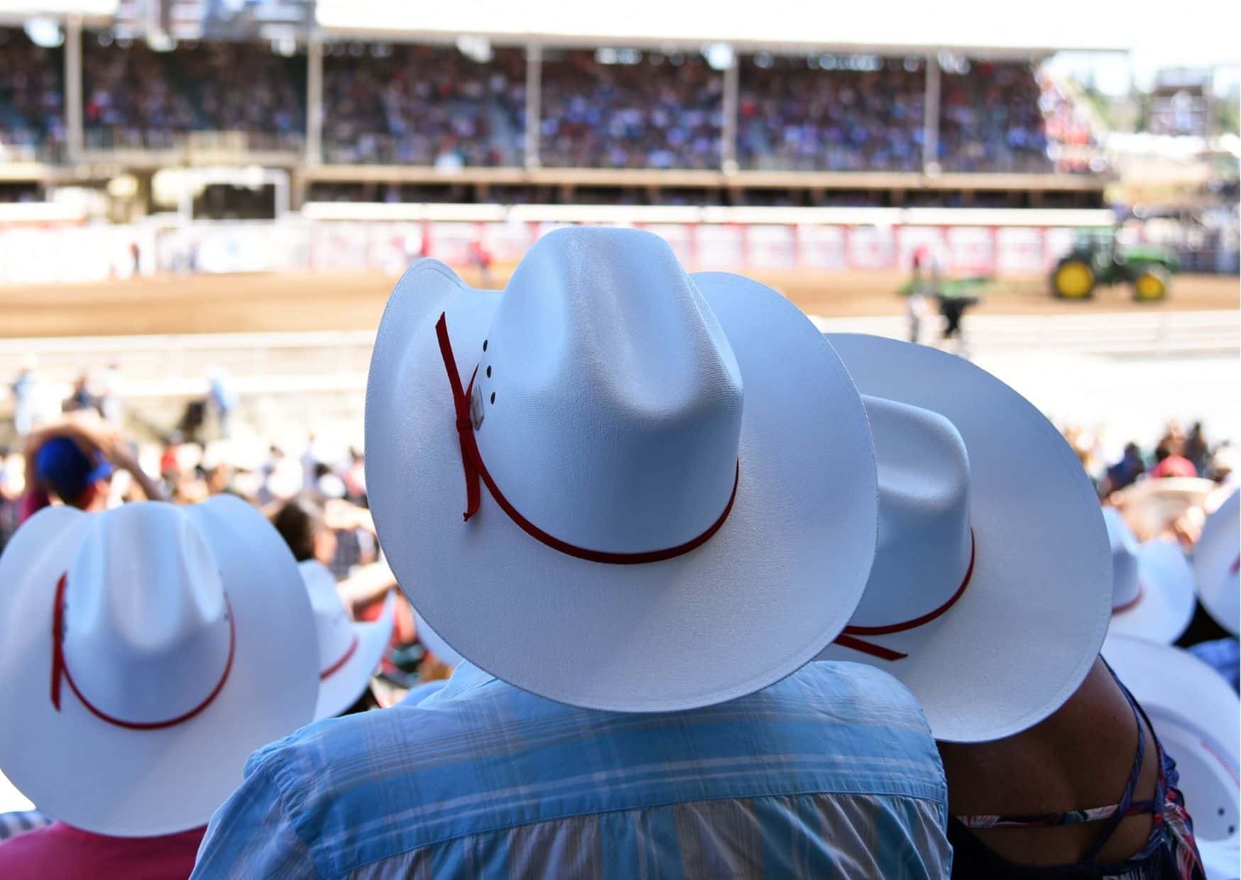 White Hats At Calgary Stampede