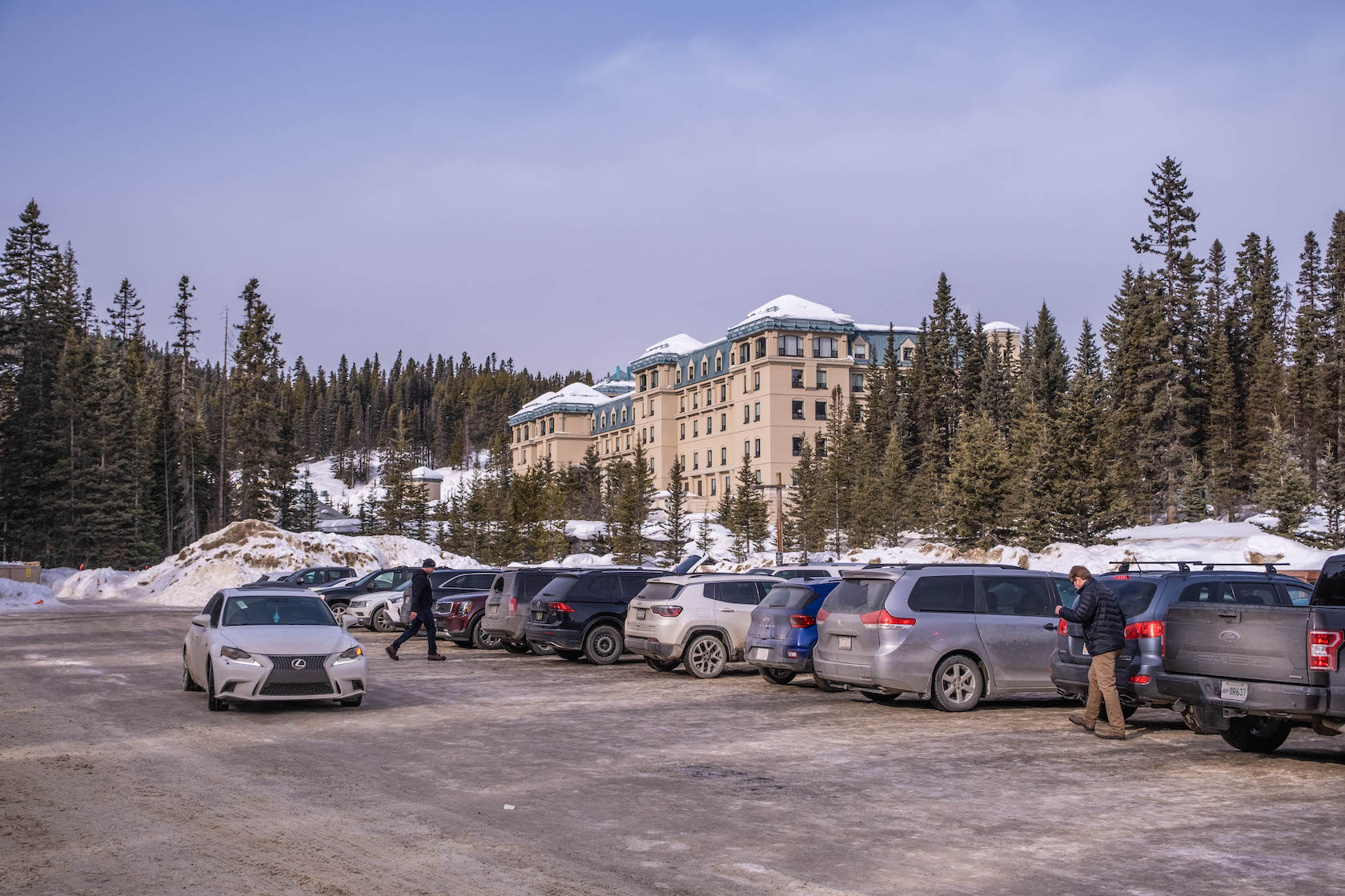 Lake Louise day parking cost jumps to $36.75 in 2024