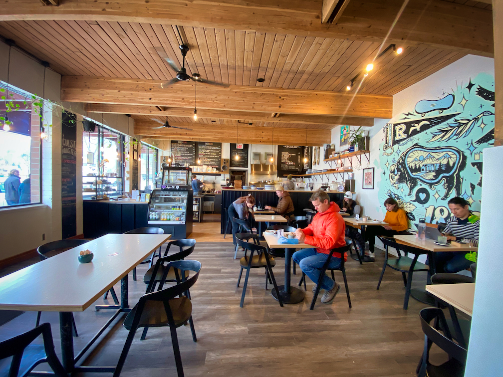 Grab a Coffee at Dose in Revelstoke