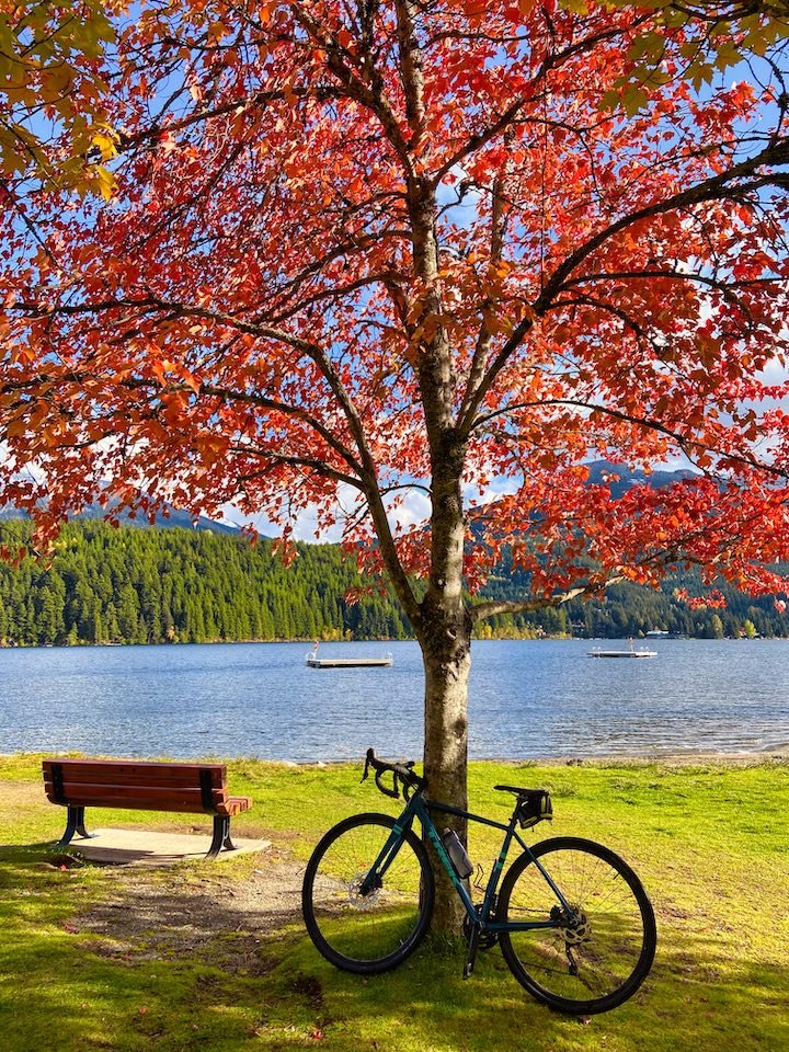 Alta Lake on a nice fall day