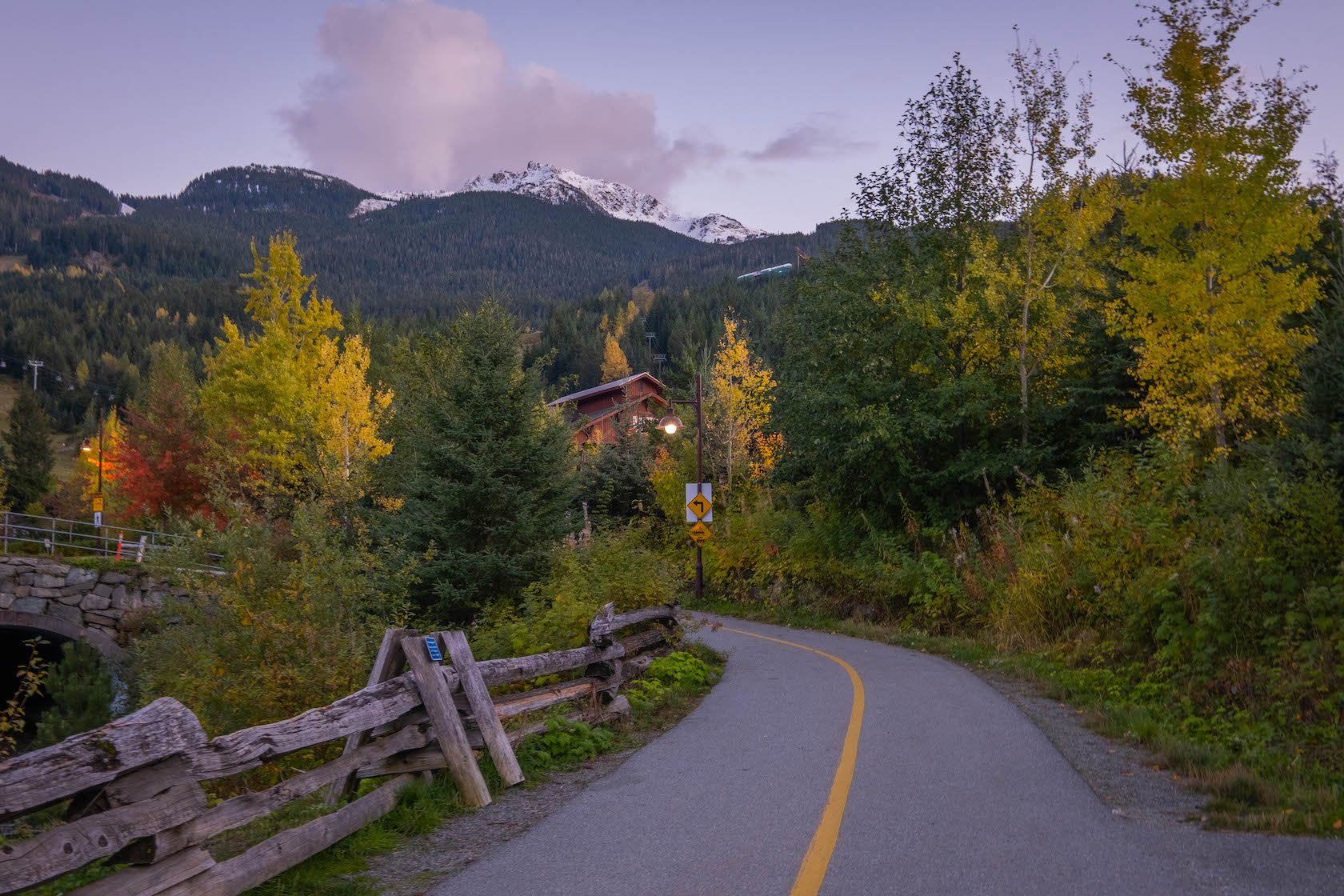 Walking the Valley Trail during Autumn