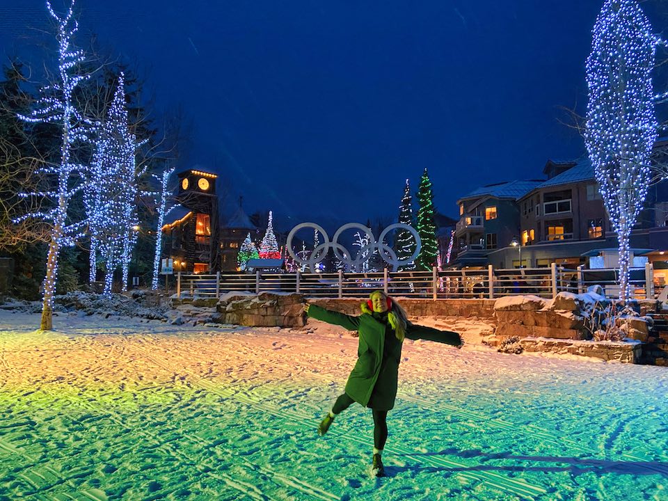 Christmas in Whistler is magical!