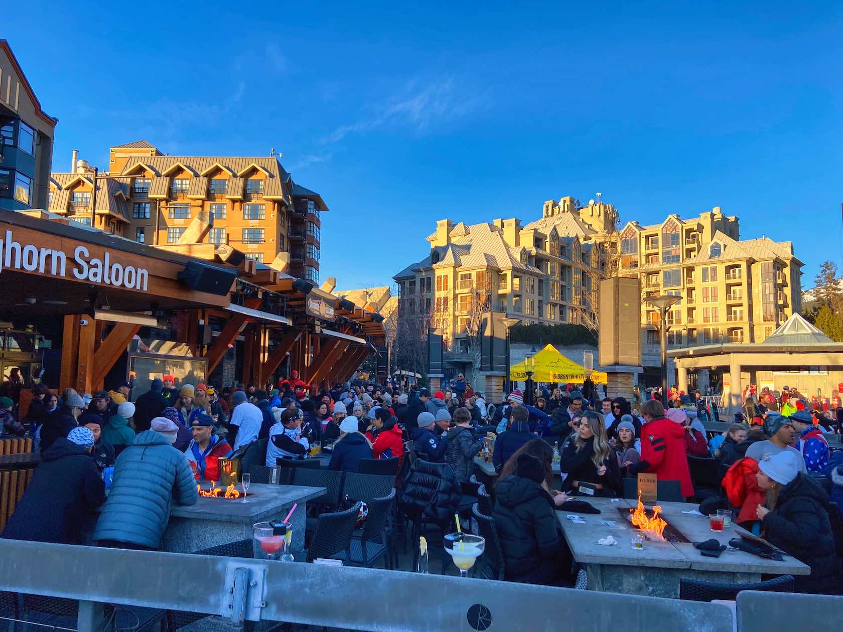 Whistler Village Apres Scene