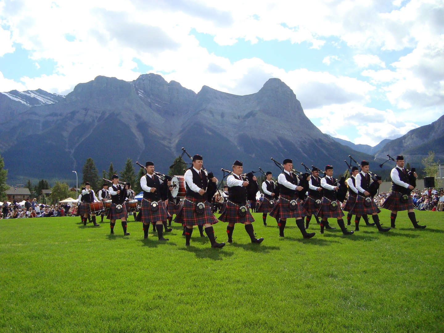 things to do in canmore - canmore highland games