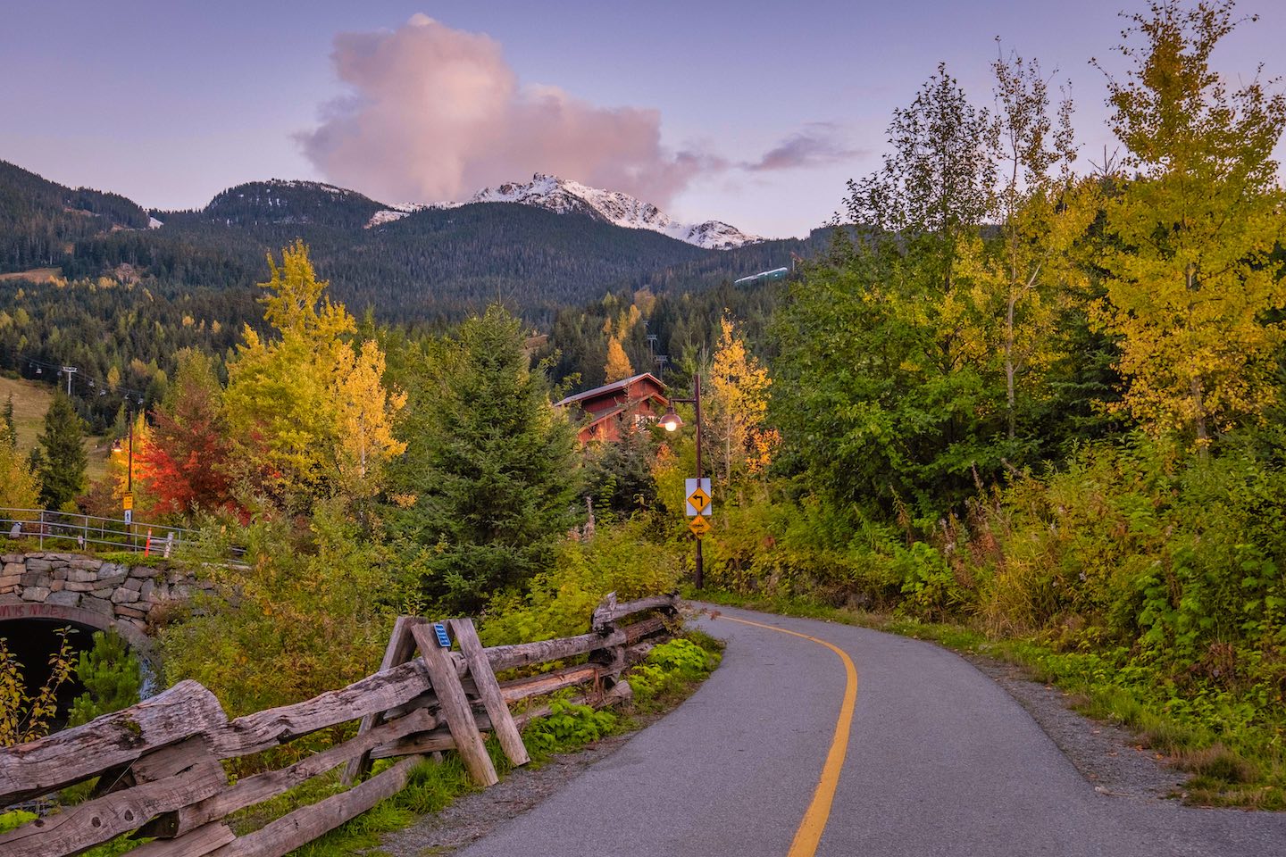 whistler in fall