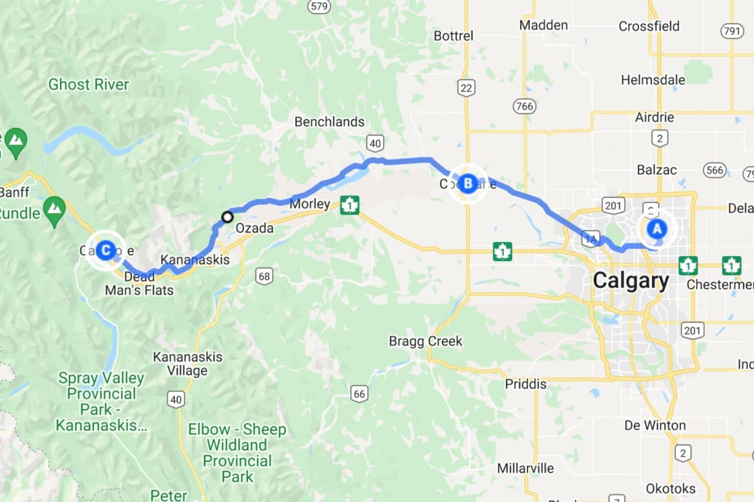 How to Get From CALGARY to CANMORE (August 2024)