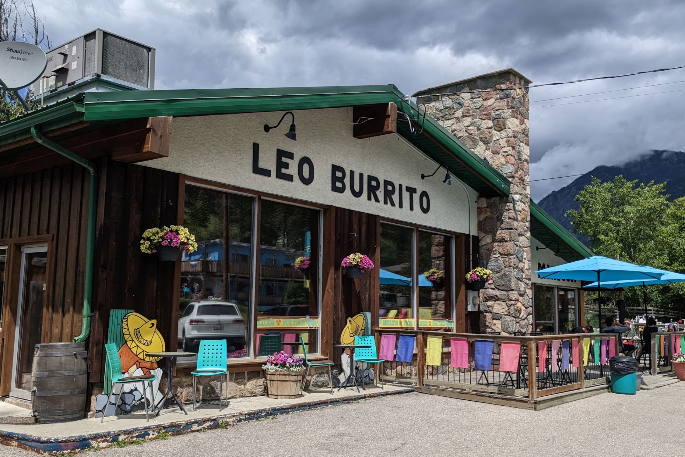 leo burrito in radium hot springs