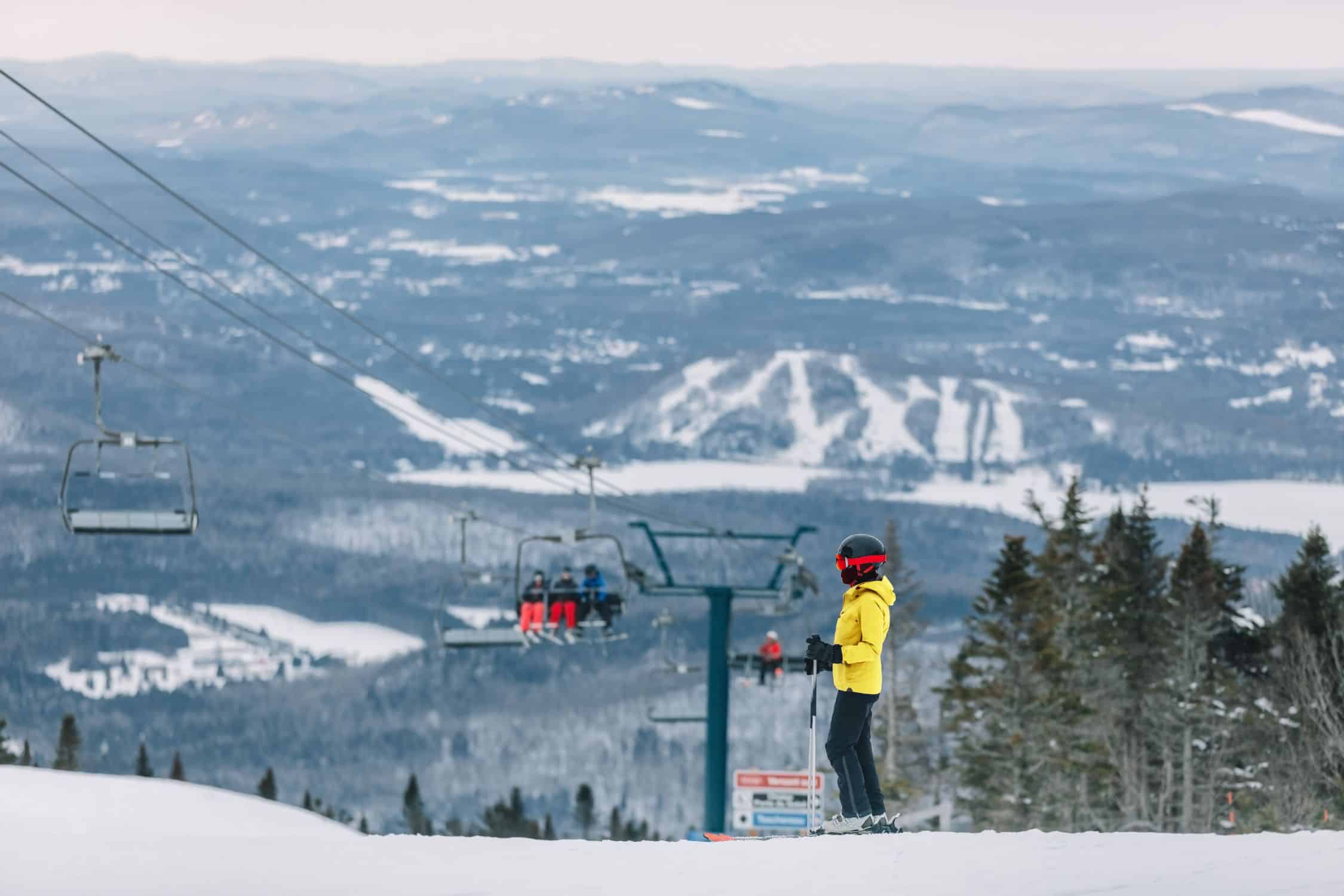 Skier On Mont Tremblant