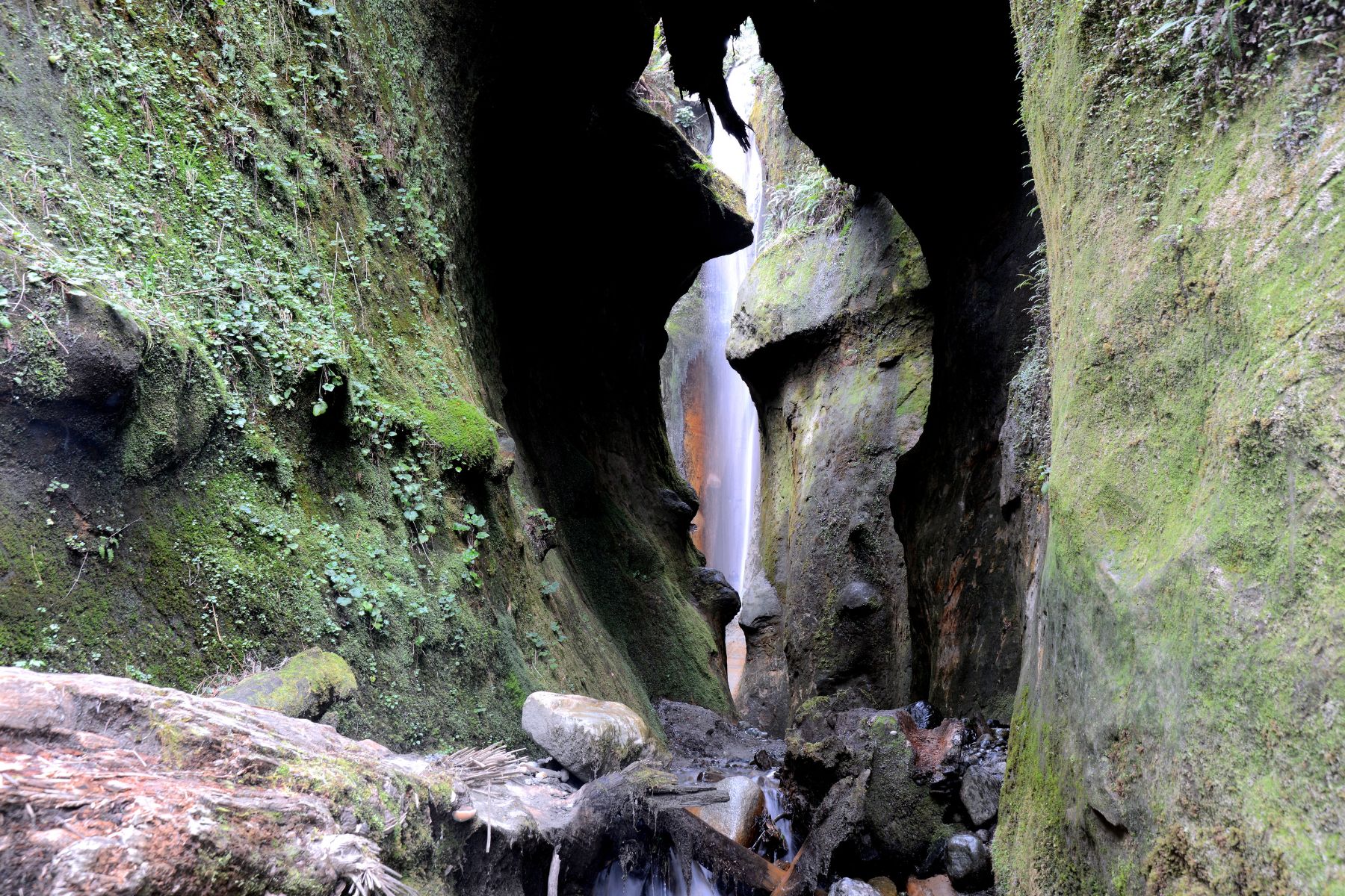 Sombrio Beach Waterfall