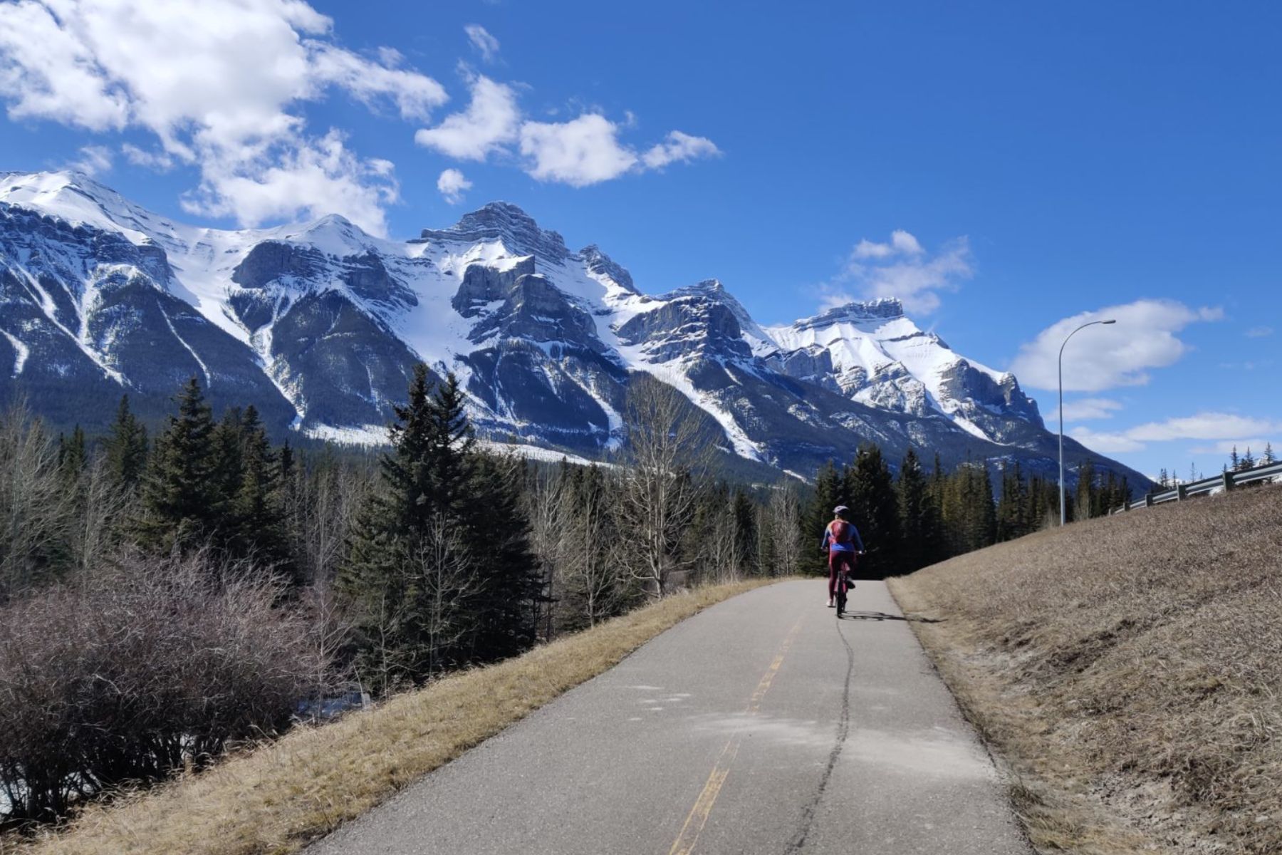 how to get from canmore to banff - legacy trail