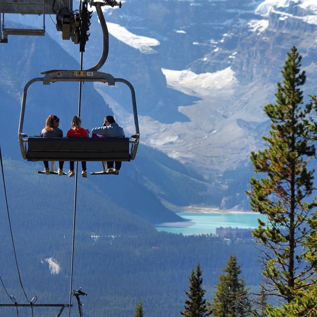Lake Louise View from the Gondola
