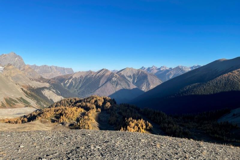 View from Numa Pass