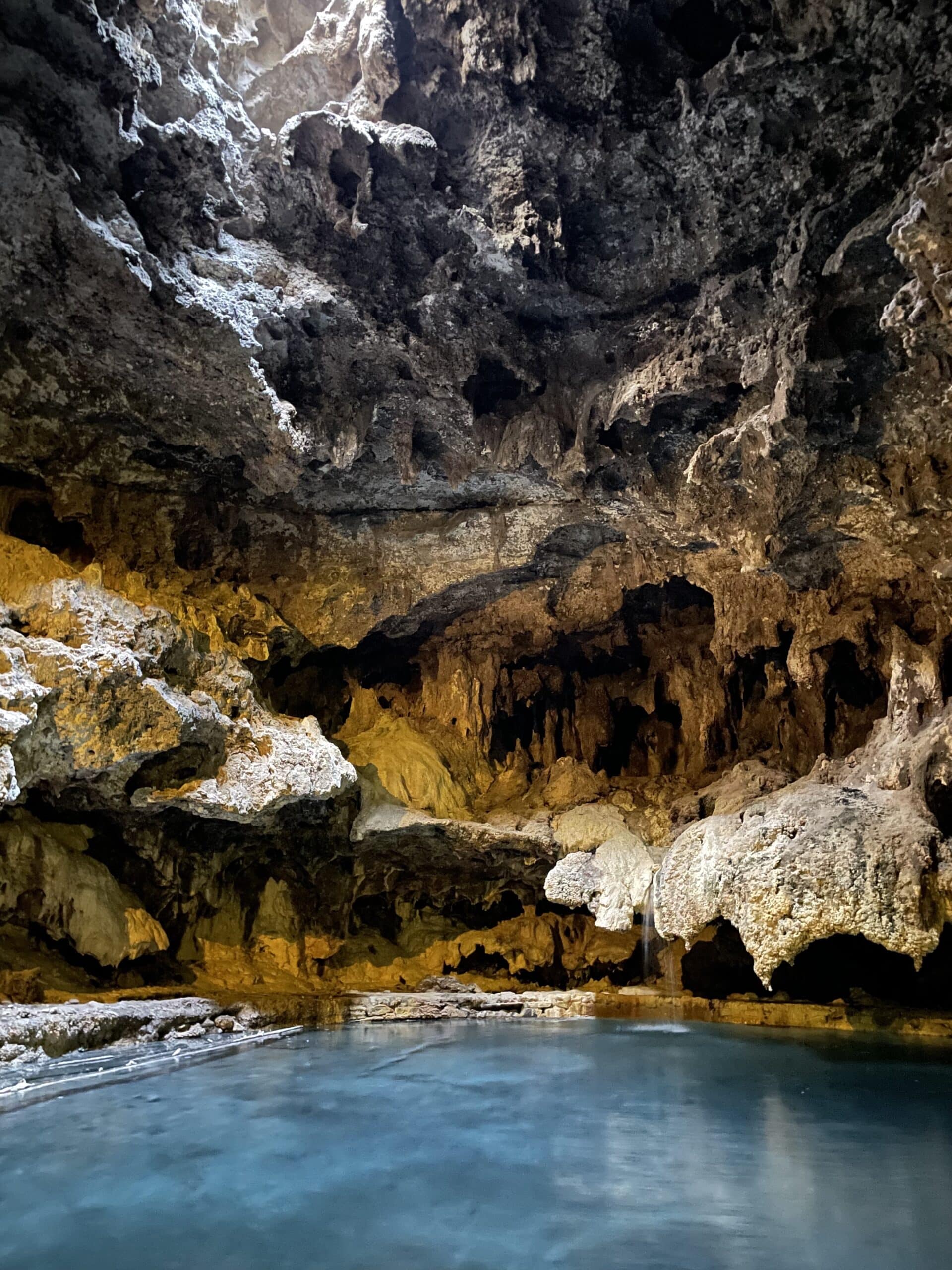 Inside Cave & Basin