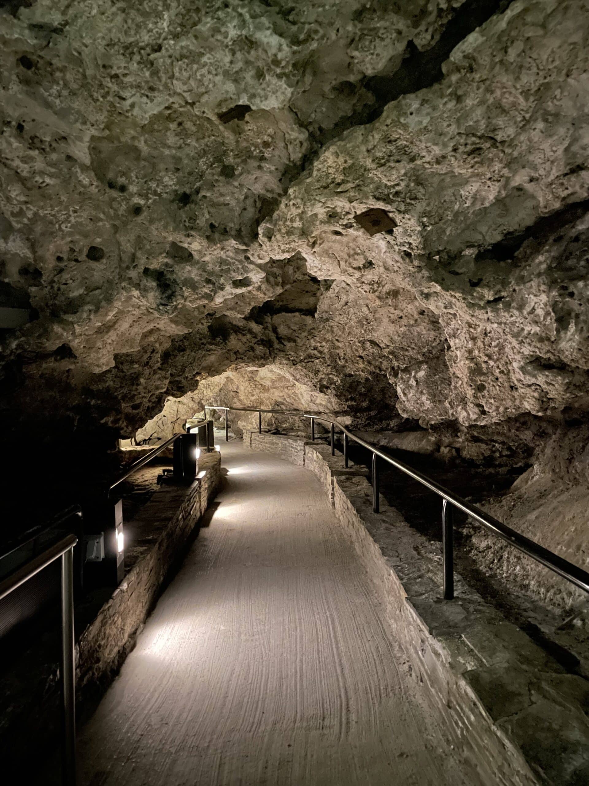 Walkway In Cave & Basin