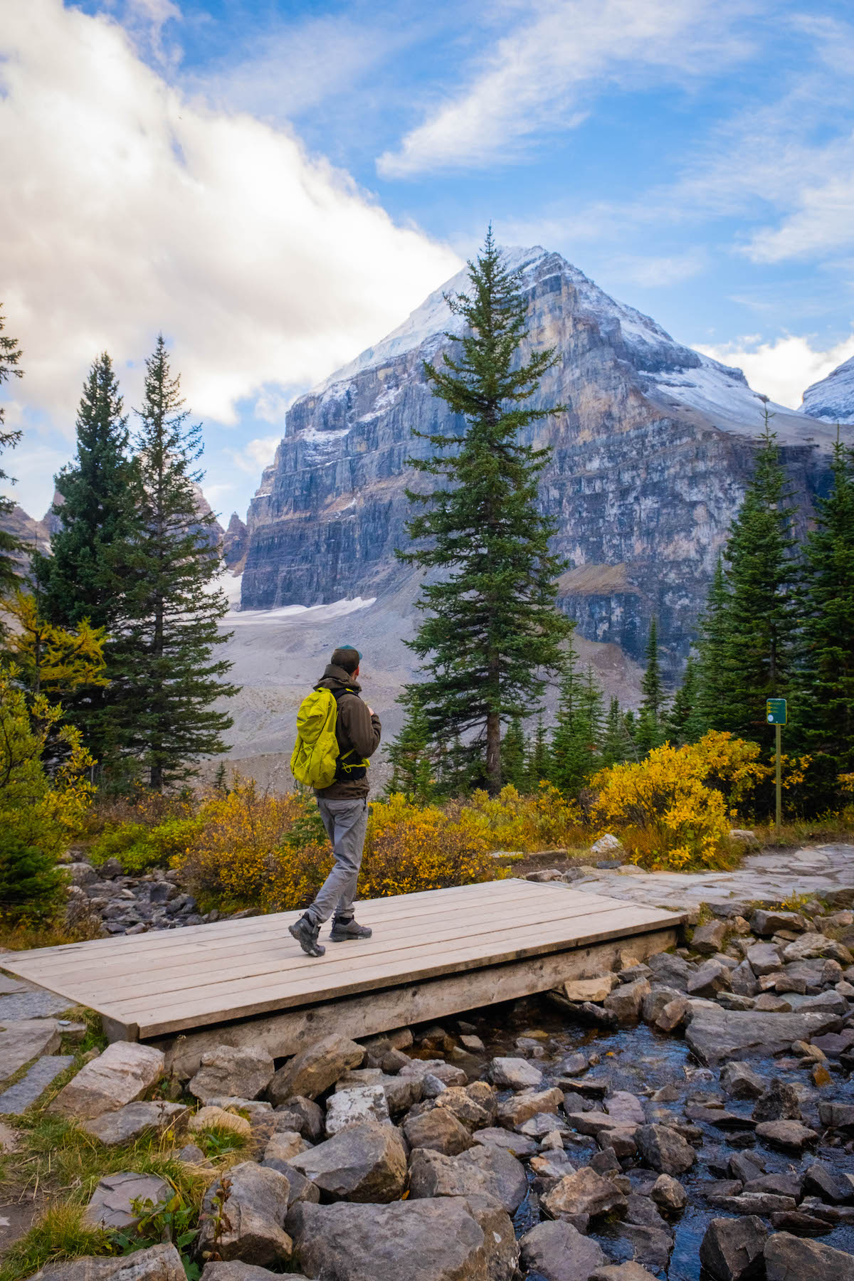 The Plain of Six Glaciers