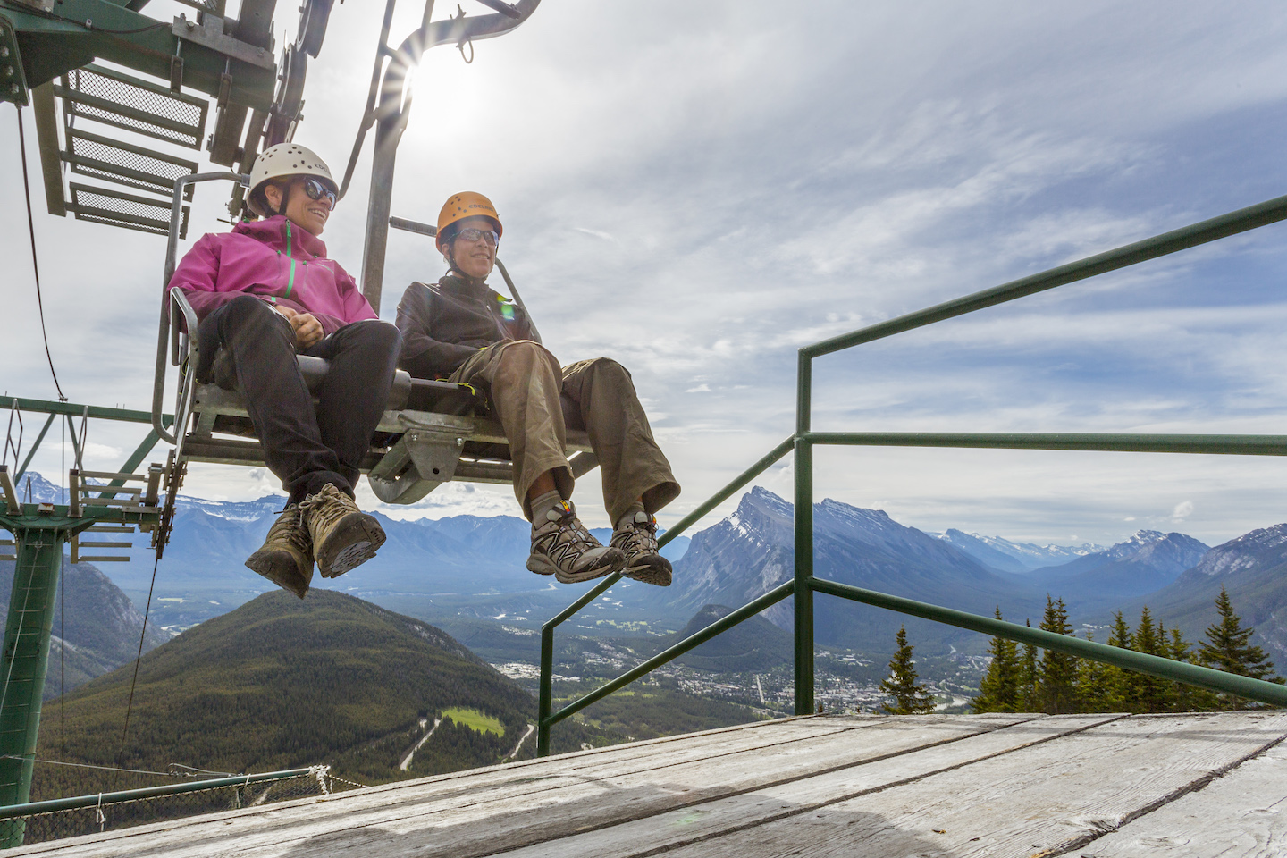 mount norquay summer chairlift