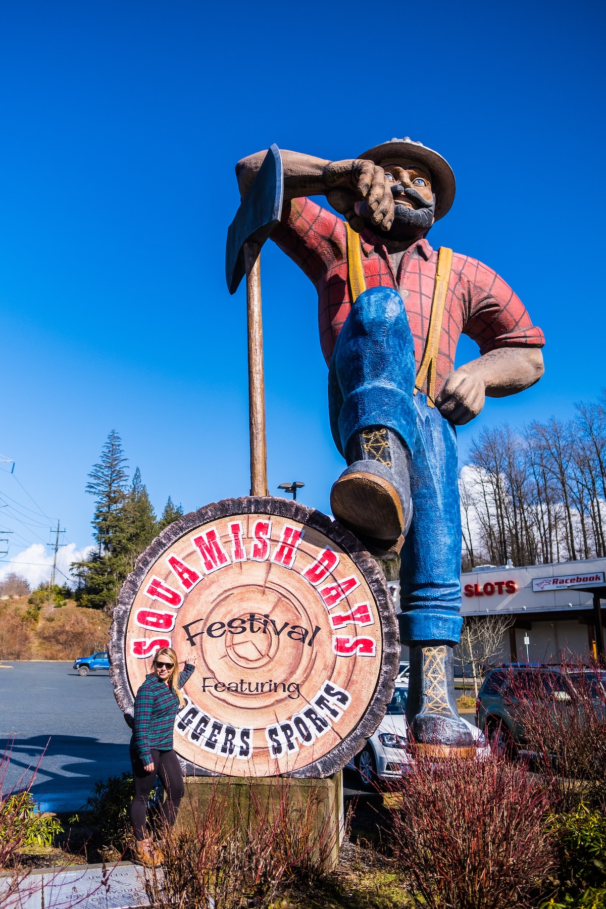 natasha with a lumberjack in squamish