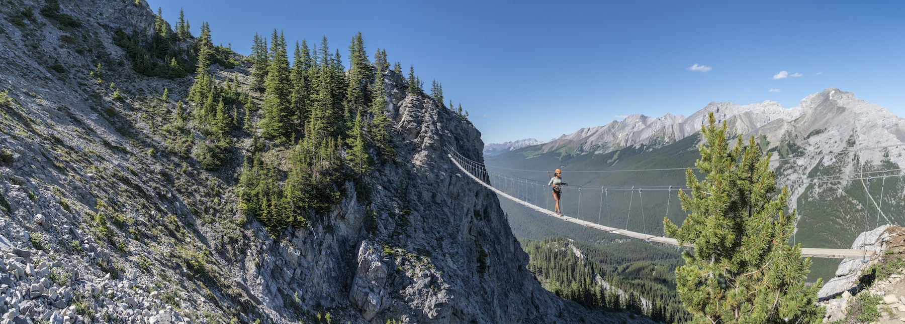 Travel Alberta - mt norquay via ferrata
