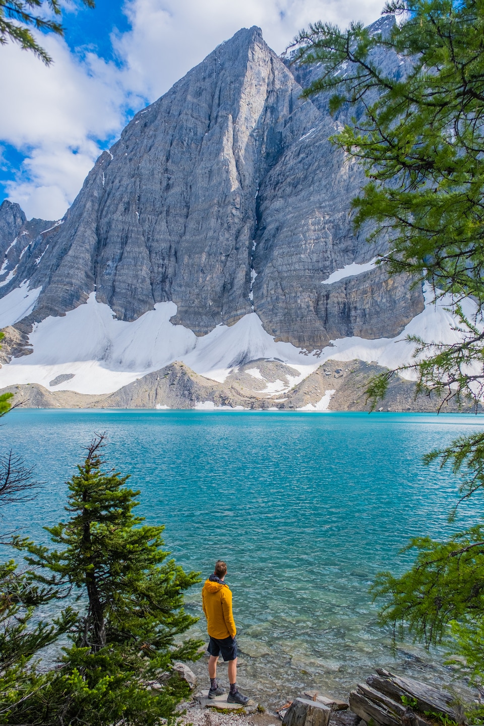 Floe lake outlet kootenay national park