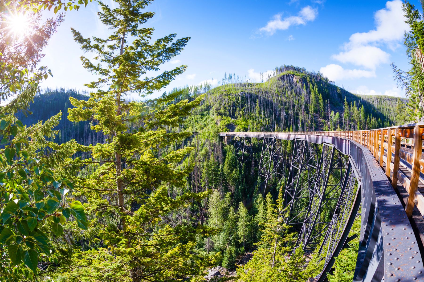 Myra Canyon in British Columbia