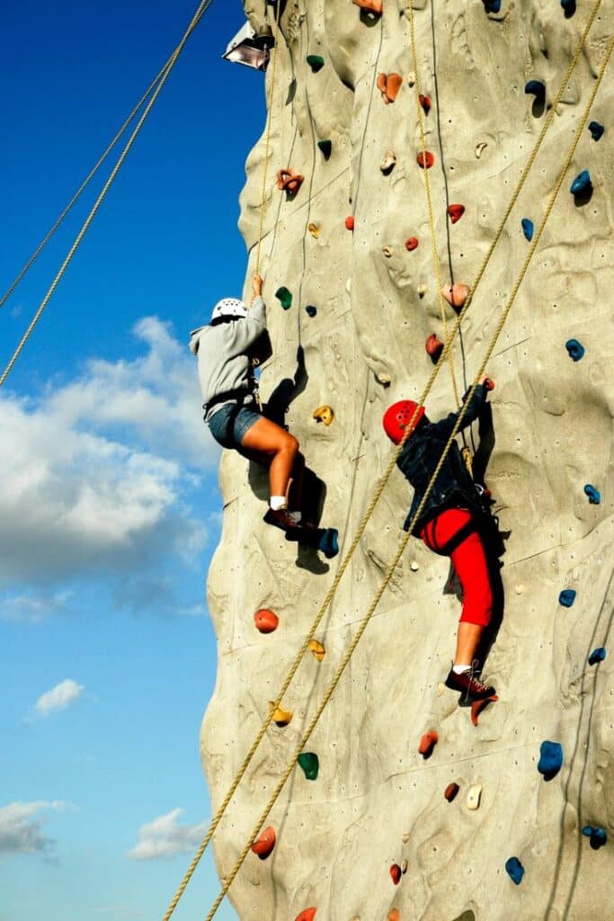 climbing wall