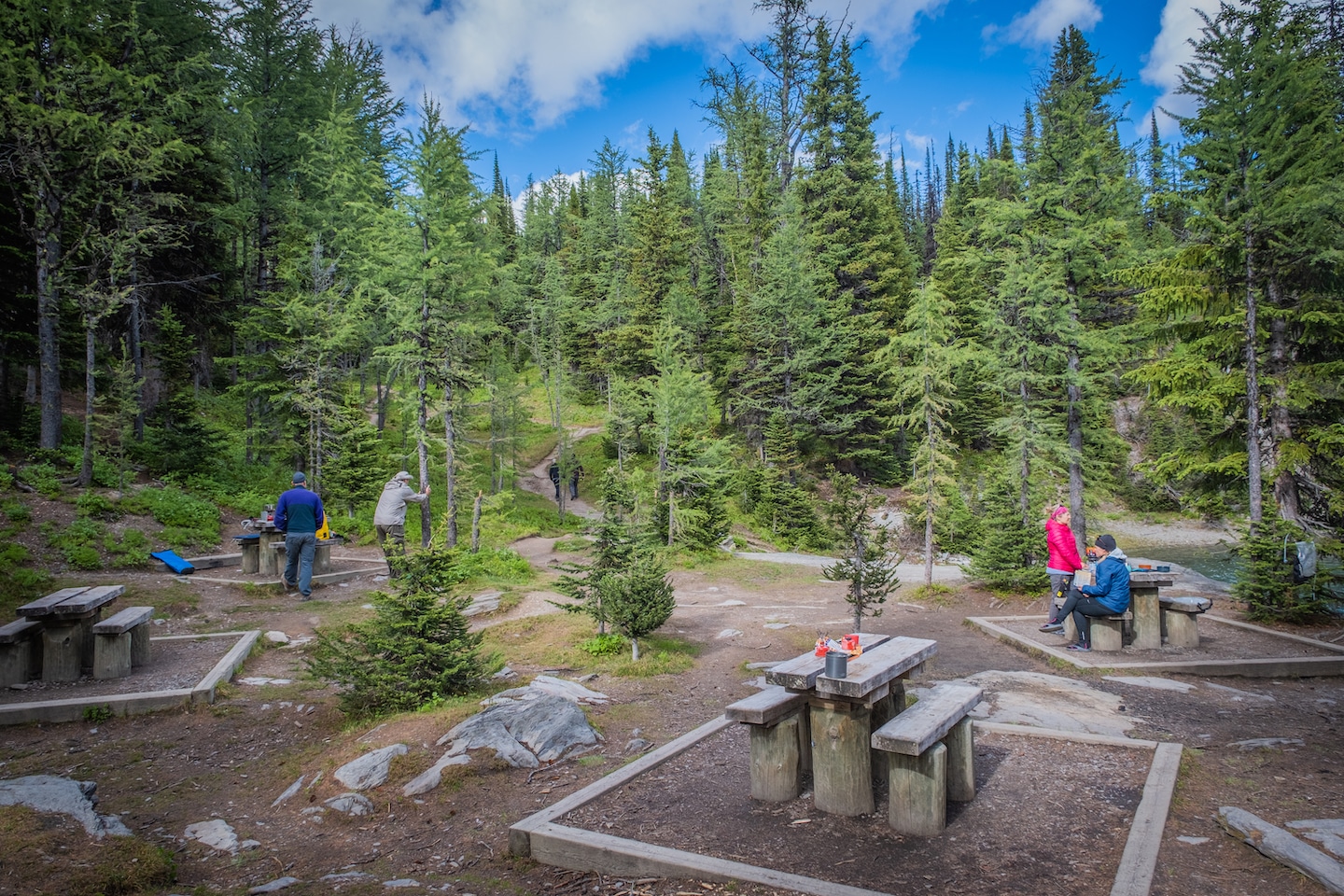 Floe Lake Campground Facilities