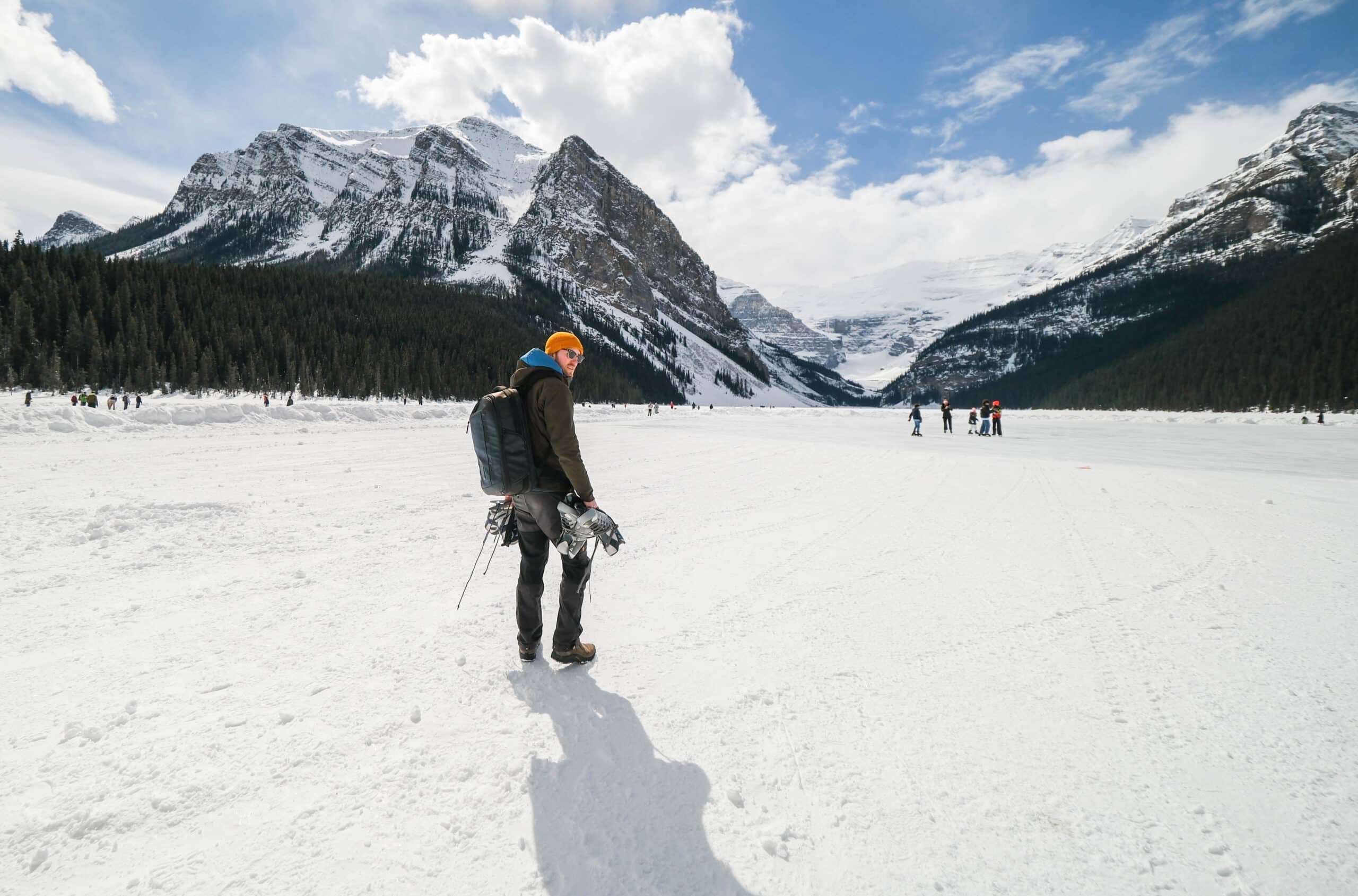 lake louise ice skating