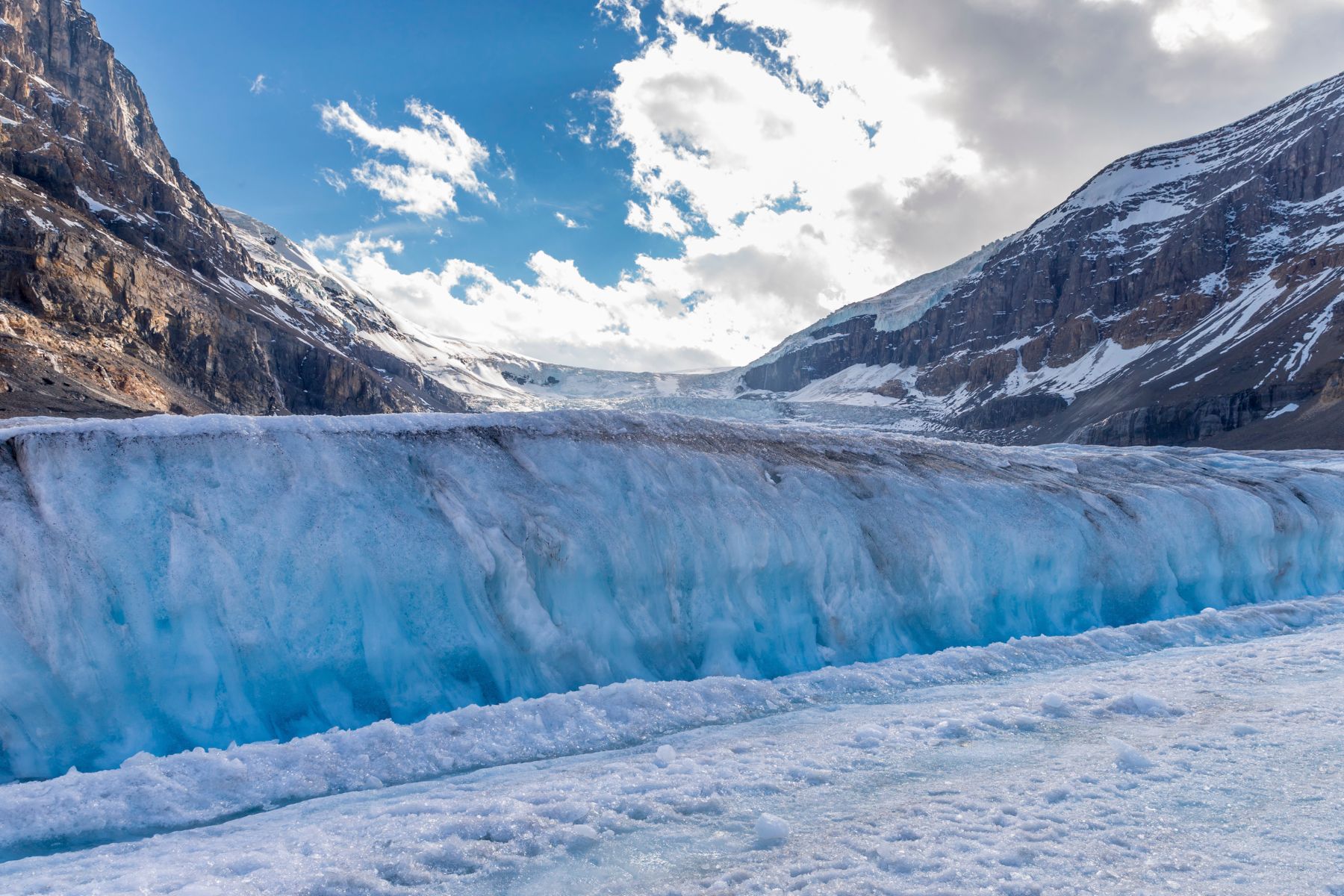Columbia Icefield and Athabasca Glacier