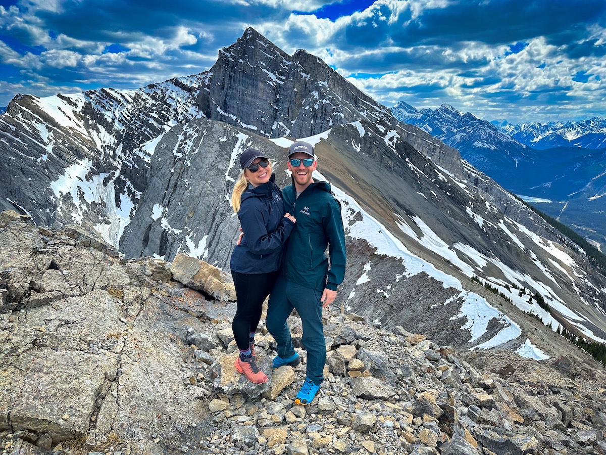 Ha Ling Peak Hike near Canmore