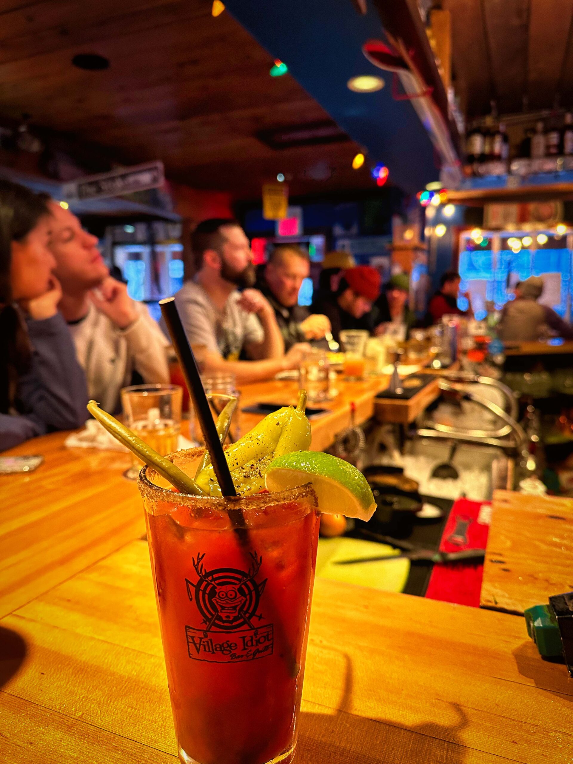 Caesar at Village Idiot in Revelstoke