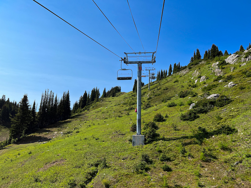 Sunshine Meadows Standish Chairlift
