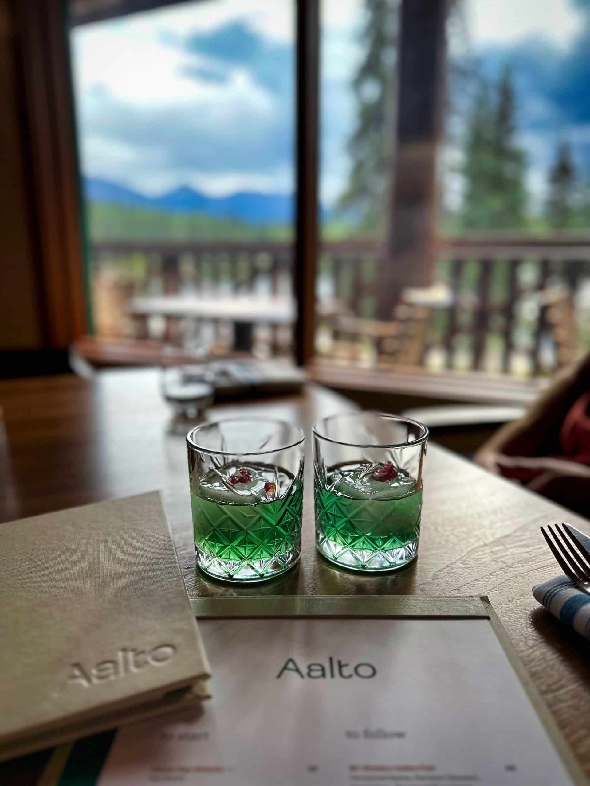 Dinner at Aalto jasper