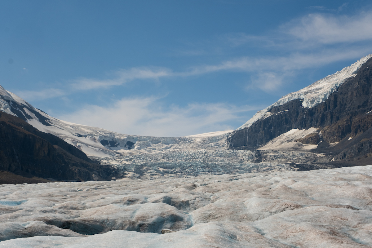 The Icefall On The Athabasca Glacier
