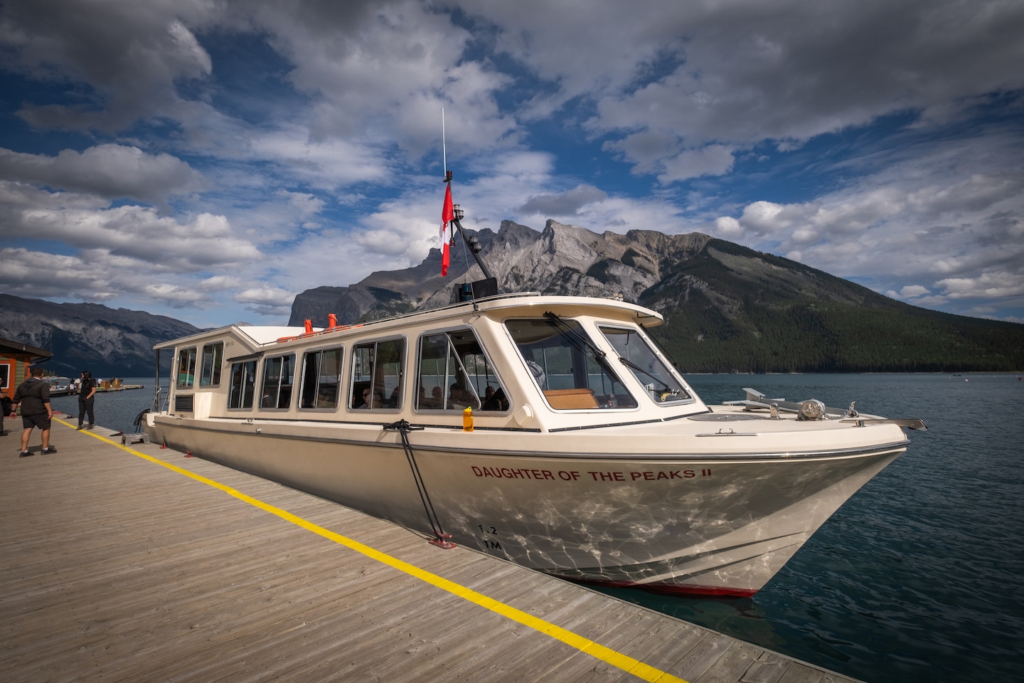 cruises on lake minnewanka