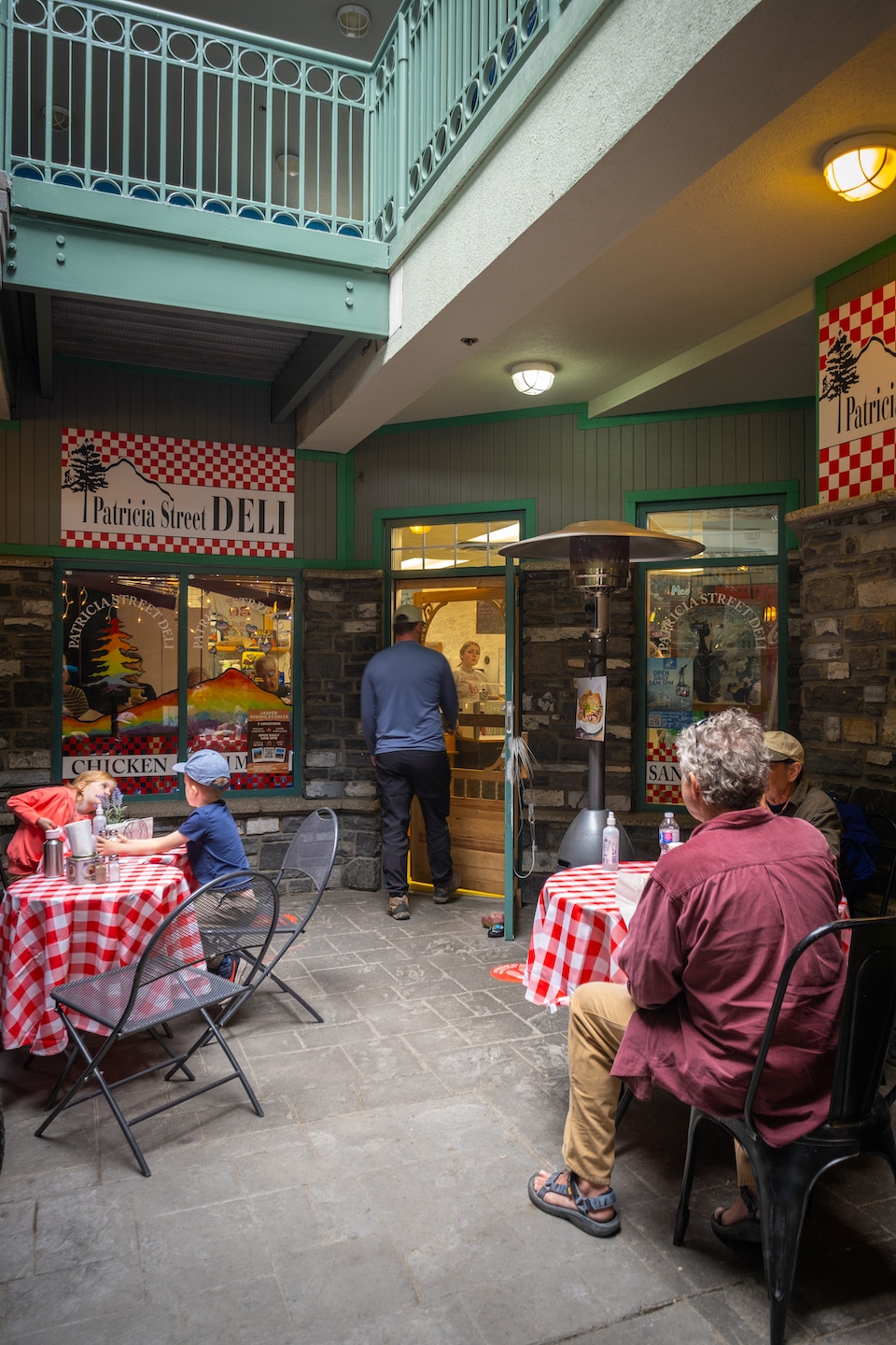 Lunch at Patricia Street Deli