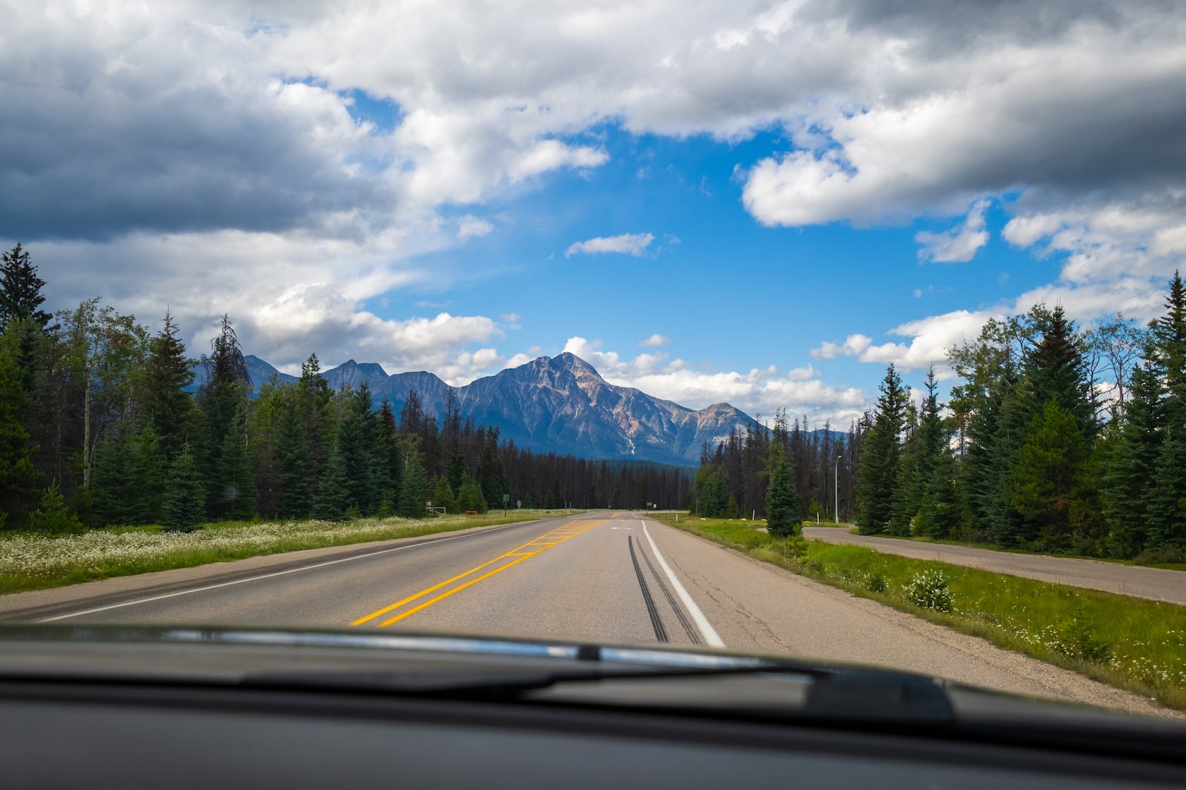 Driving in Jasper