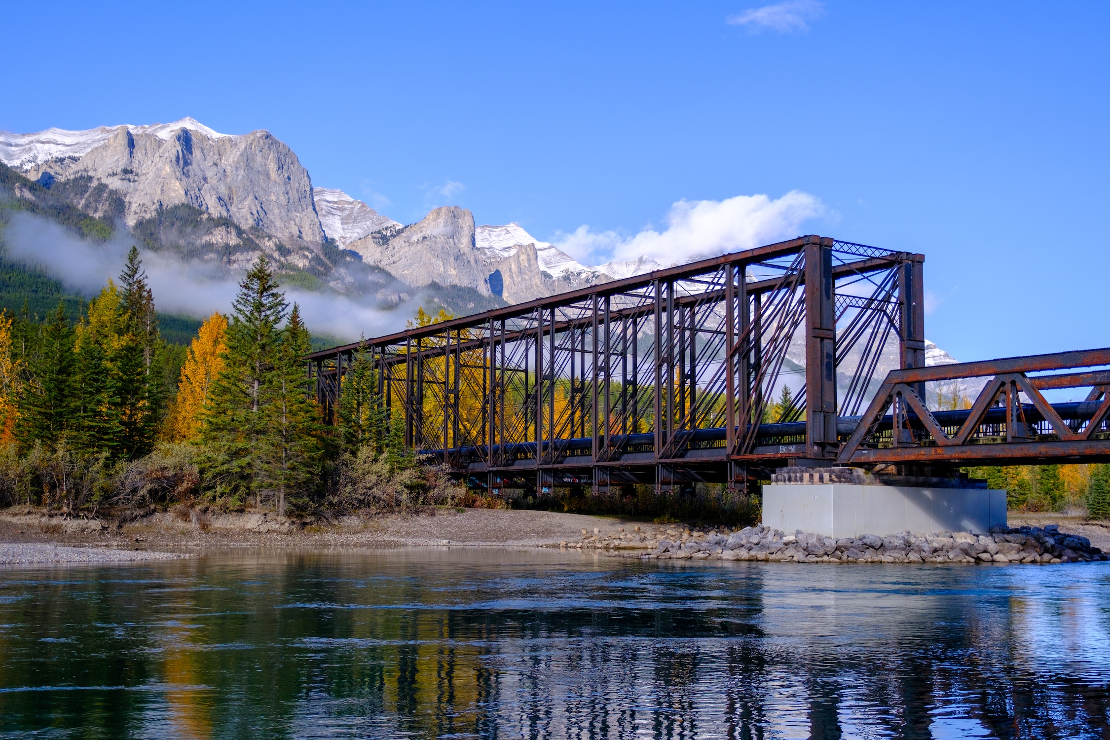 Canmore Engine Bridge - best banff tours