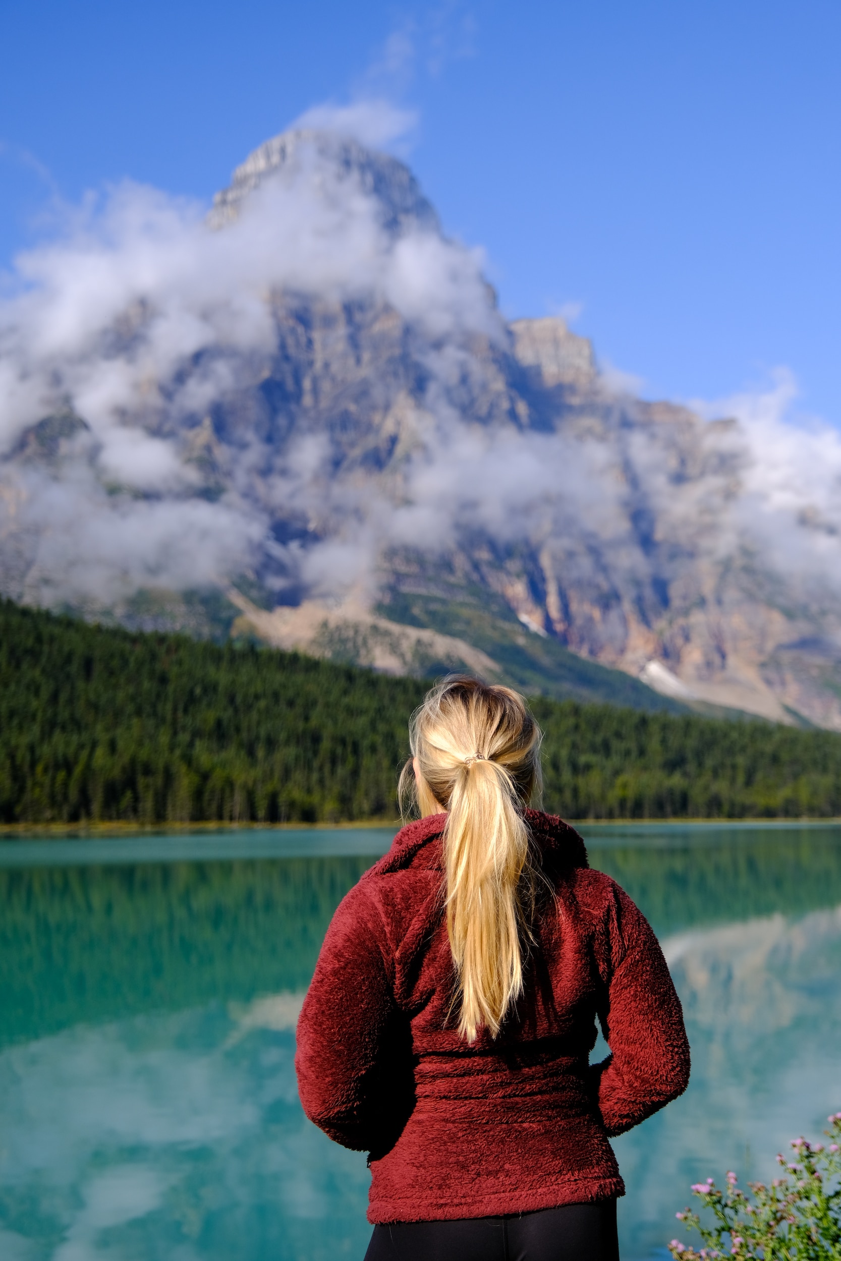 Waterfowl Lakes Natasha Focus