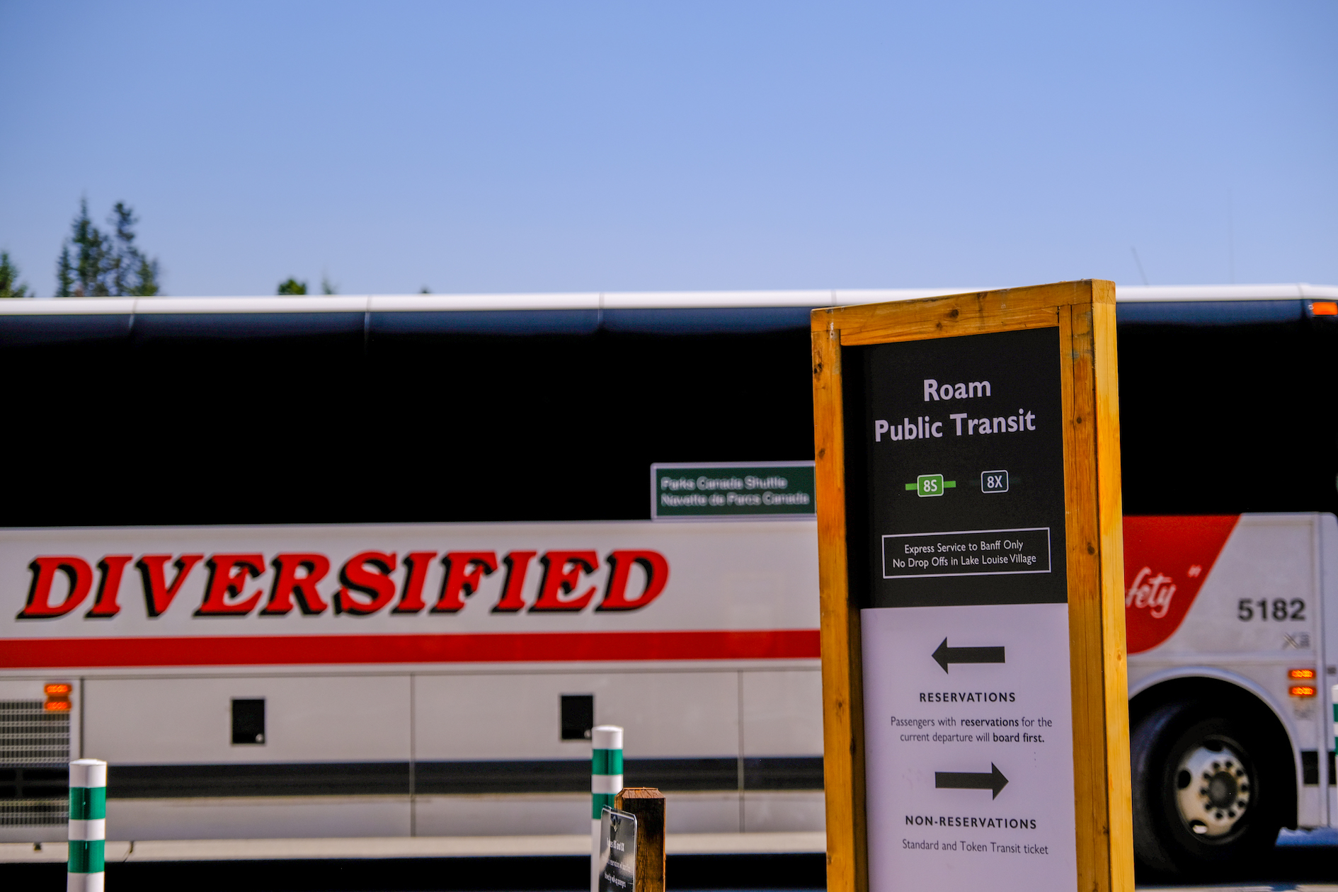 Public Transit Option: ROAM Transit to Lake Louise