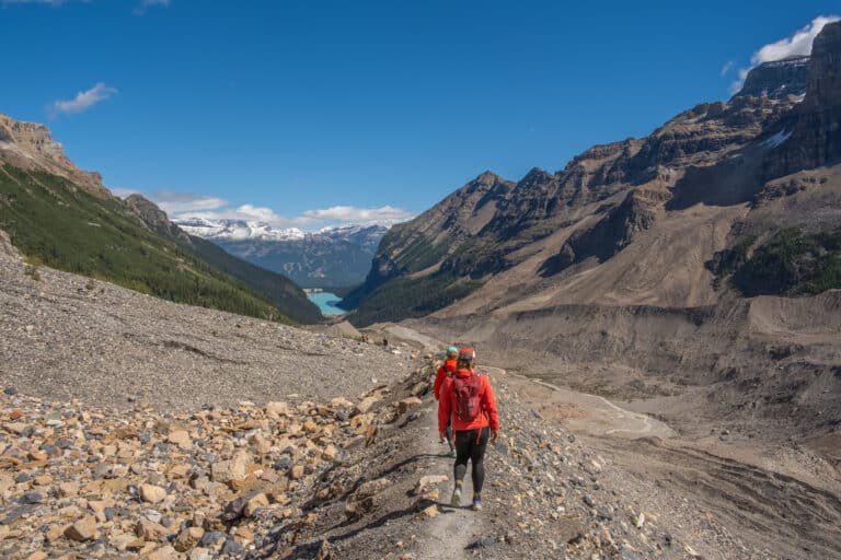 lake louise plain of six glaciers