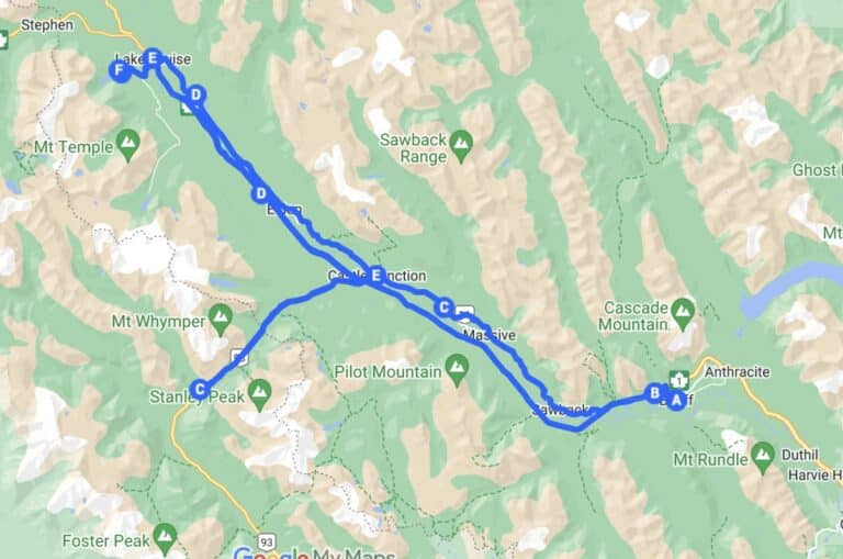 How to Get From Banff to Lake Louise (By Car, Bus, or Tour)