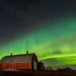 Northern Lights Canada Barn