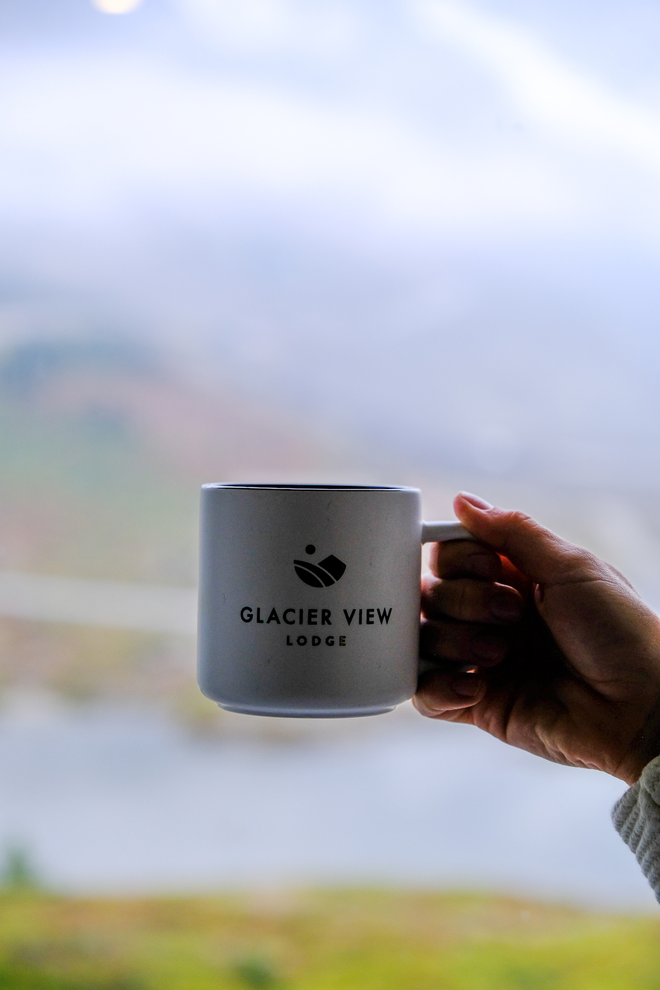 staying at the glacier view lodge