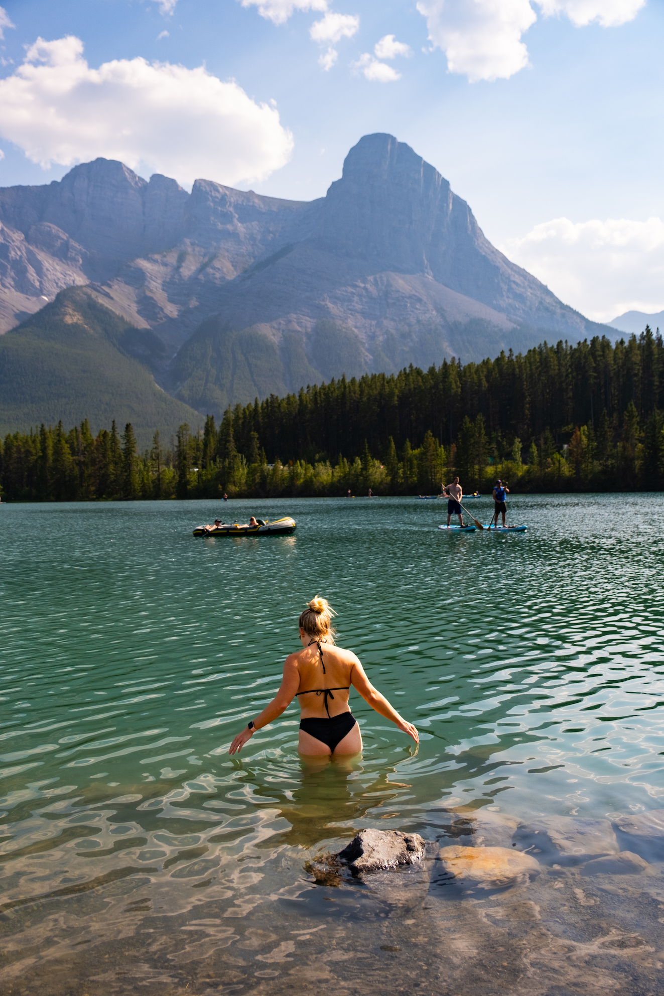 Can You Swim in Rundle Forebay Reservoir?