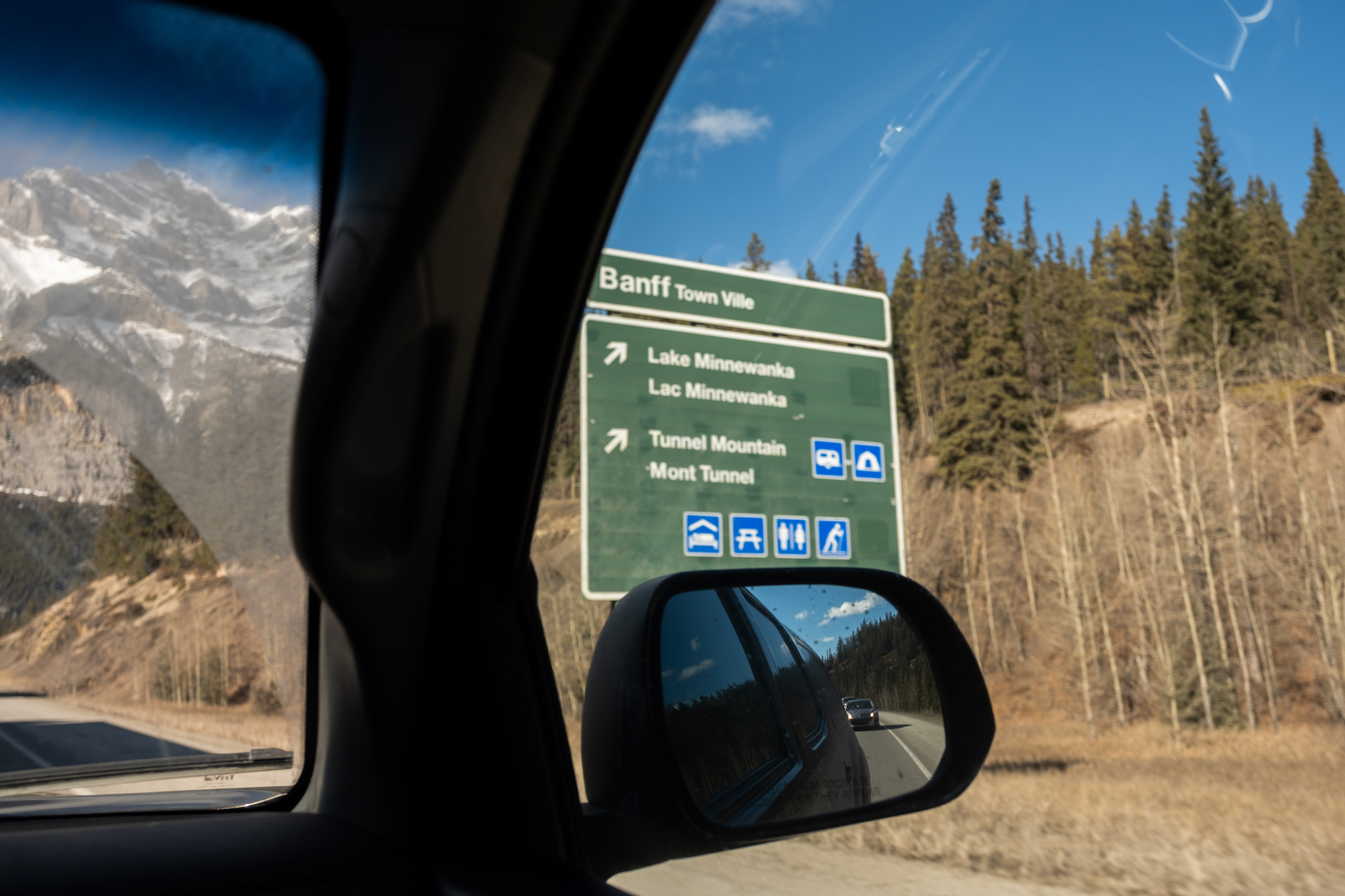 Exits for Banff
