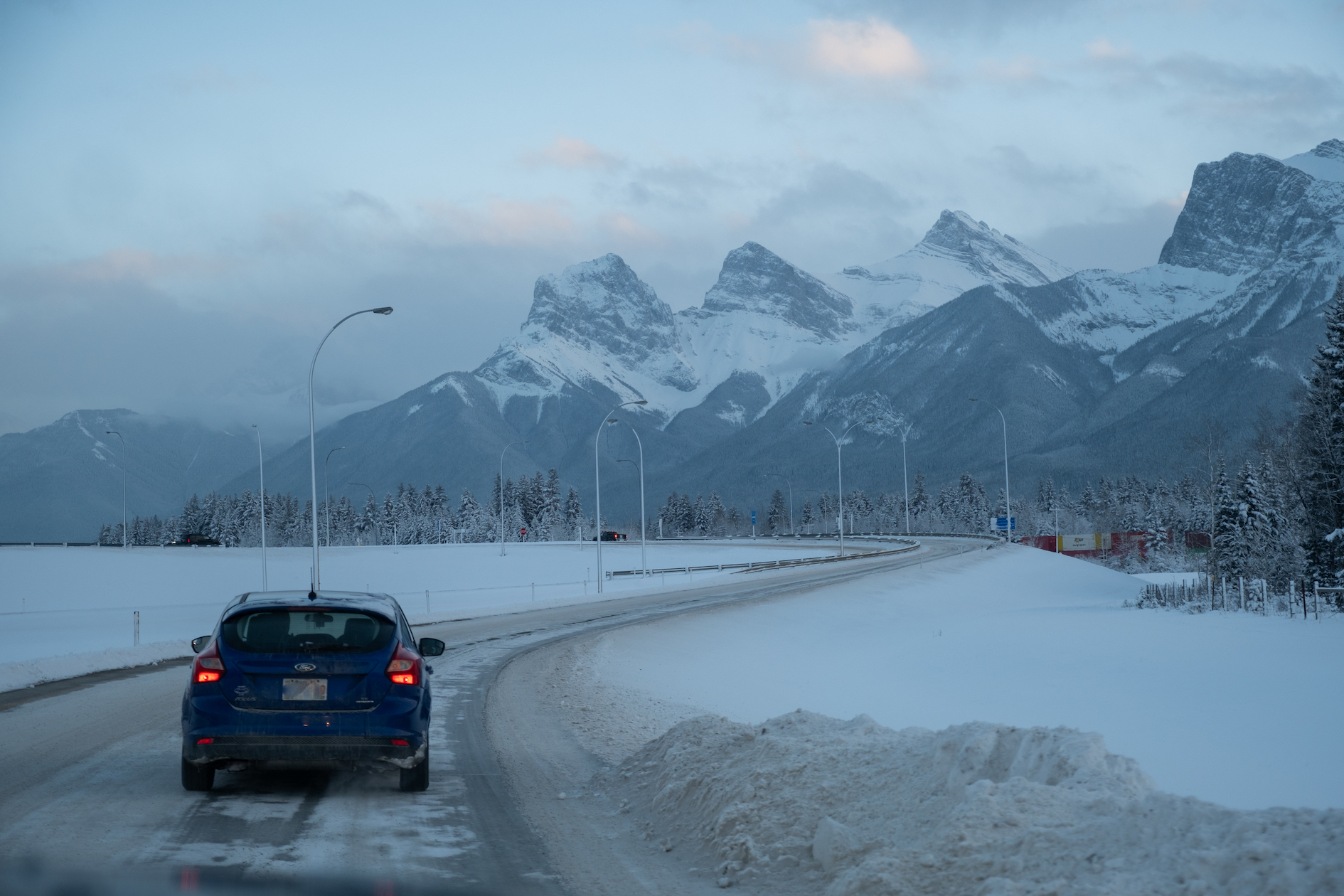 Canmore to Banff: By Car